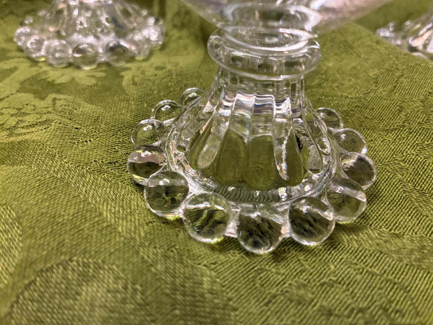 Vintage Footed Coupe Dessert Bowls (Set of 4)