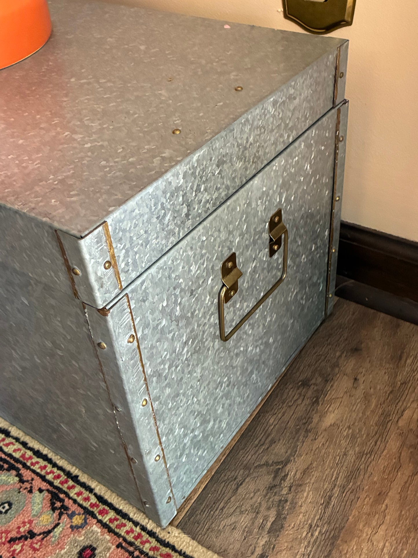 Hearth and Hand tin chest