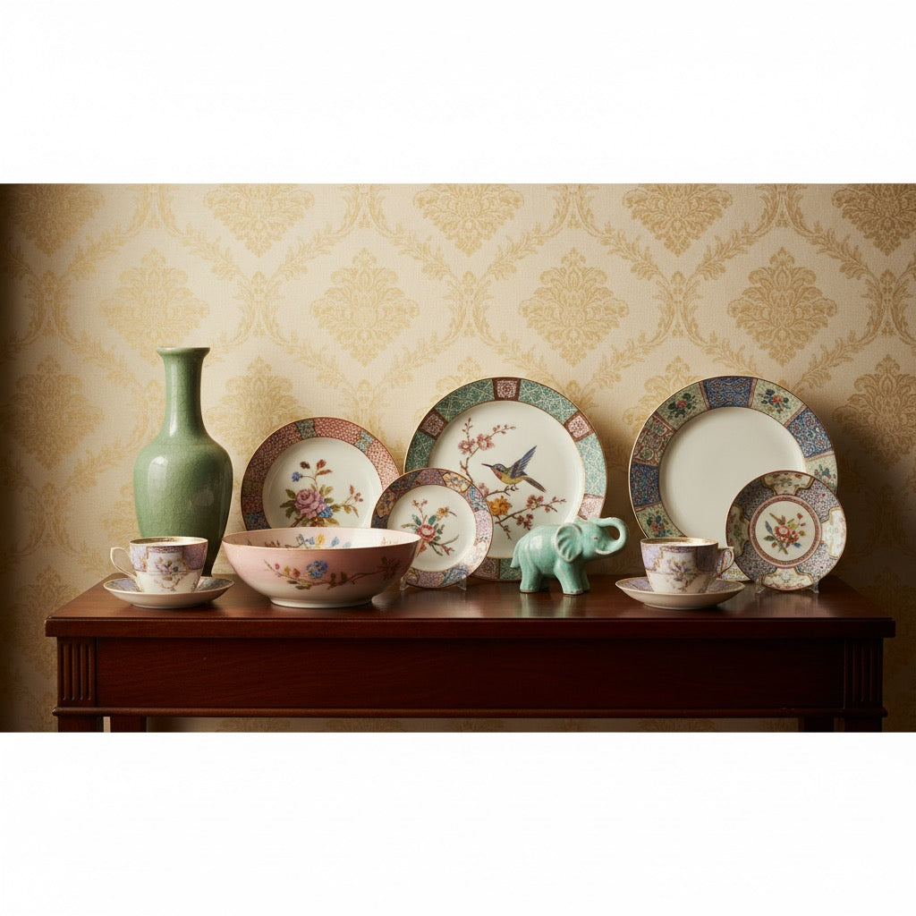 Porcelain and Ceramic