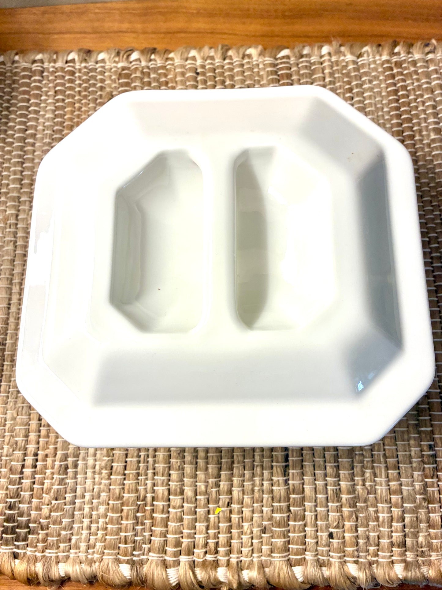 Spode Asymmetry individual covered casserole dish