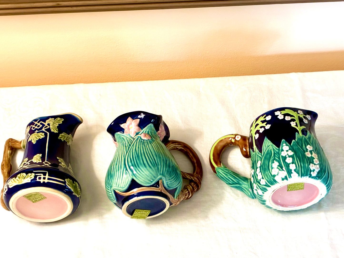 J.Wilifred ceramic pitchers (set of 3)