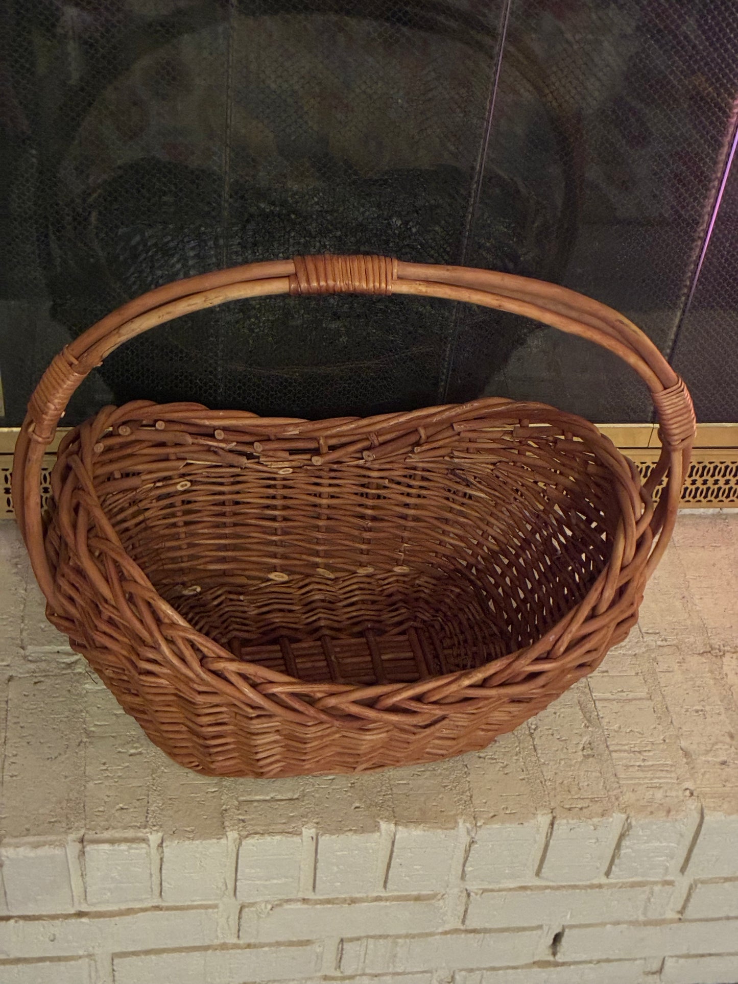 Rattan u shape basket