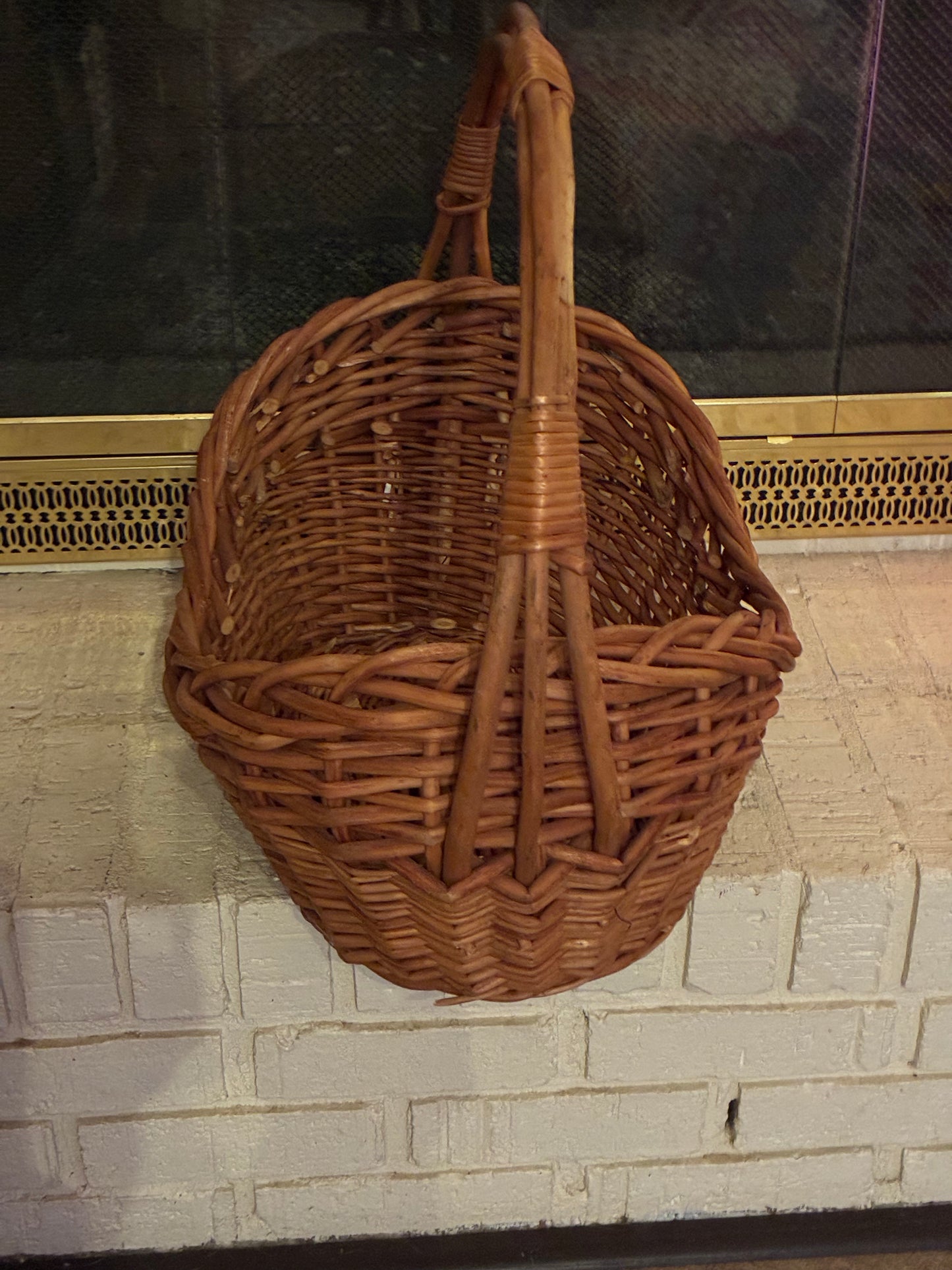 Rattan u shape basket