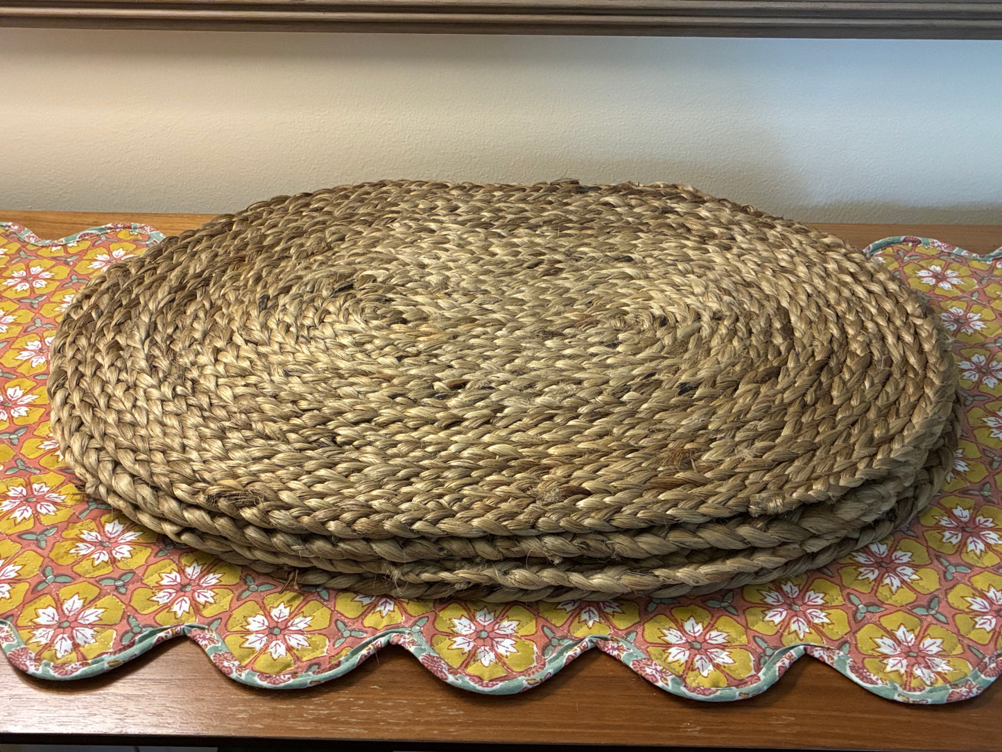 Woven Jute placemats set of 4