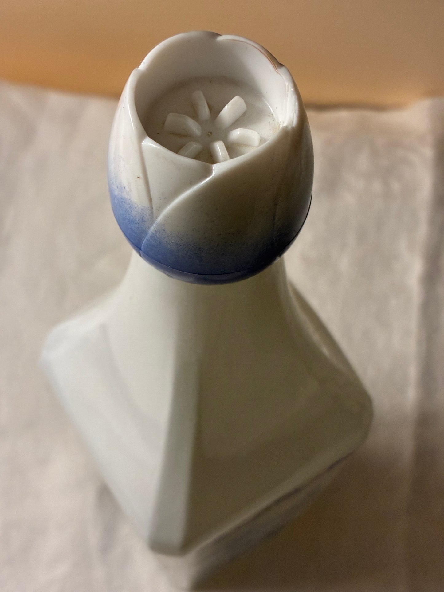 Vintage Vandermint glass liquor bottle