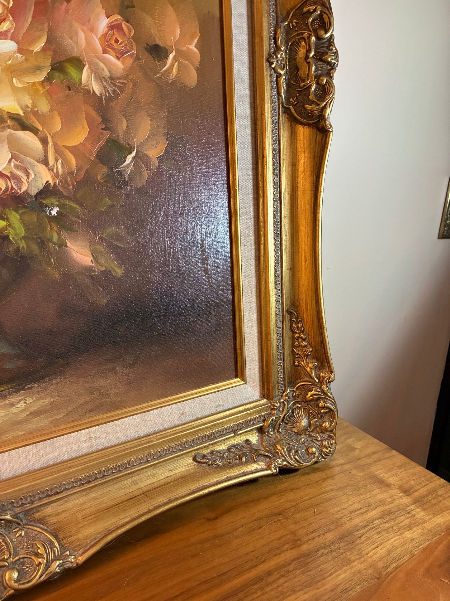 Floral Oil painting by Robert Cox