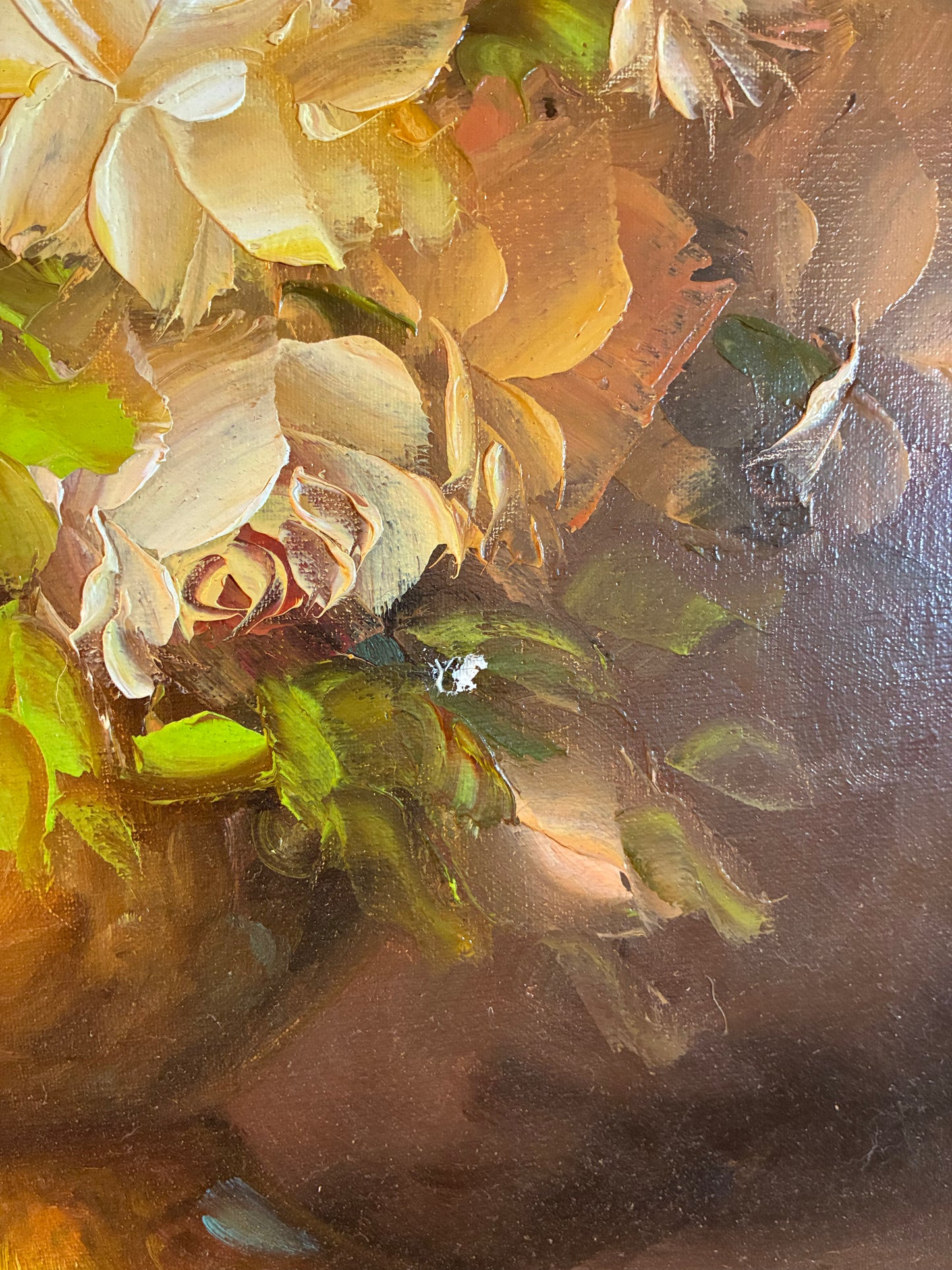 Floral Oil painting by Robert Cox