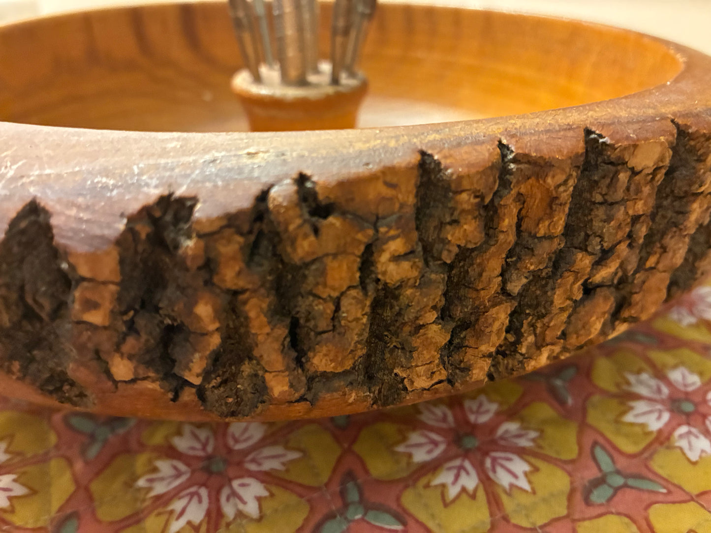 Vintage nut bowl and picks