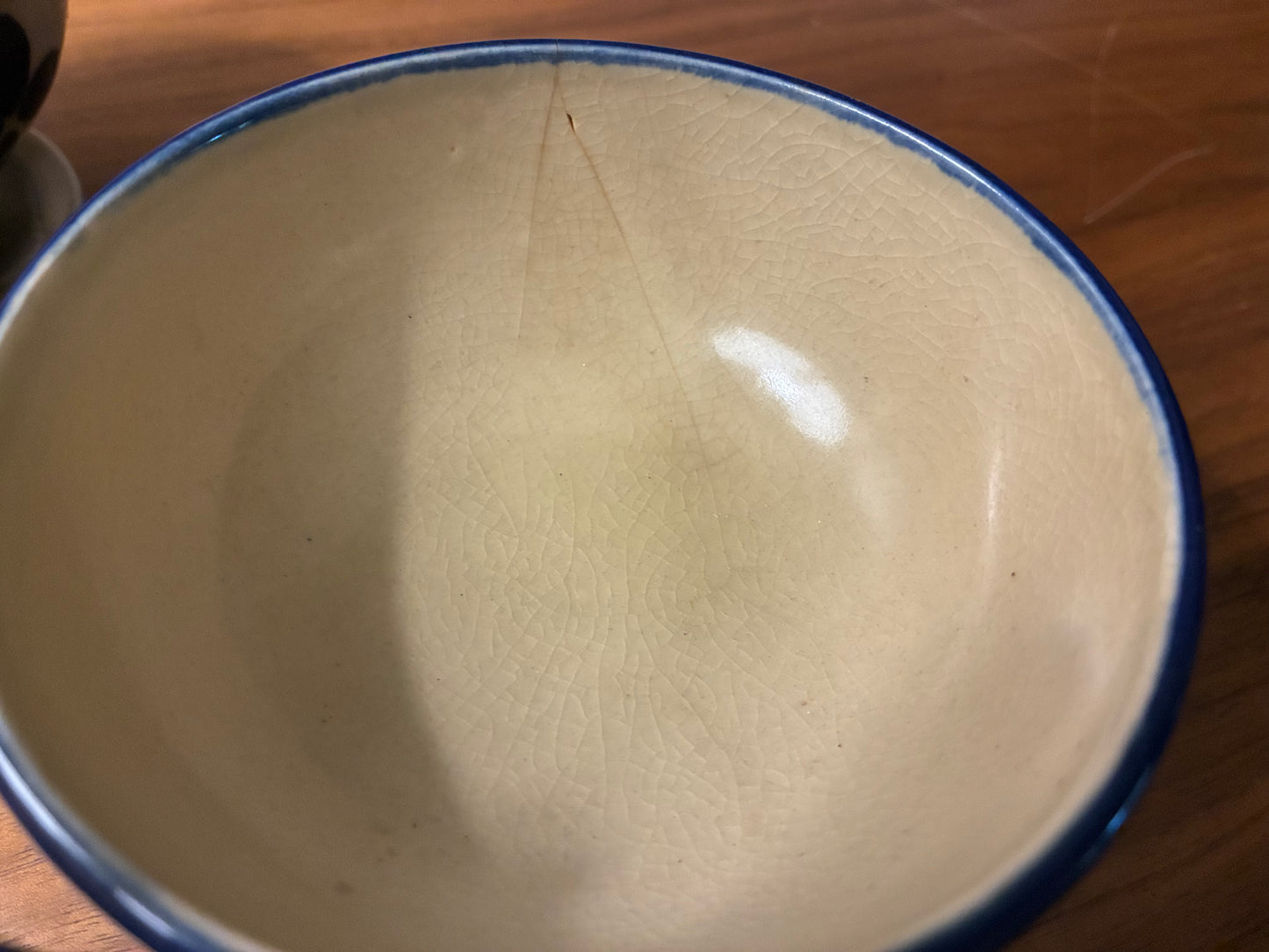 Vintage pottery dessert cups set of 5