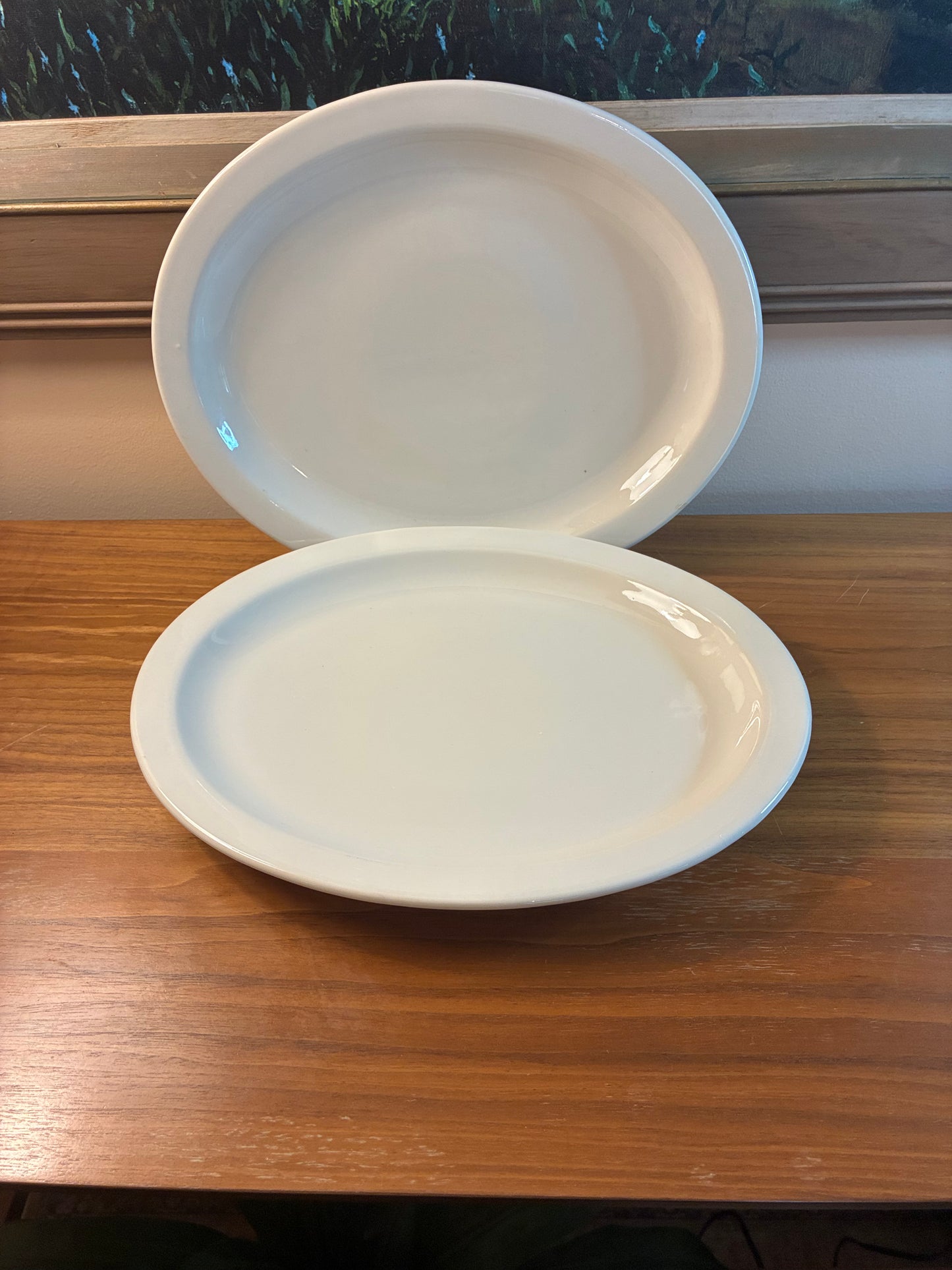 Pair of Homer Laughlin platters