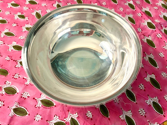 Gorham silverplate footed bowl
