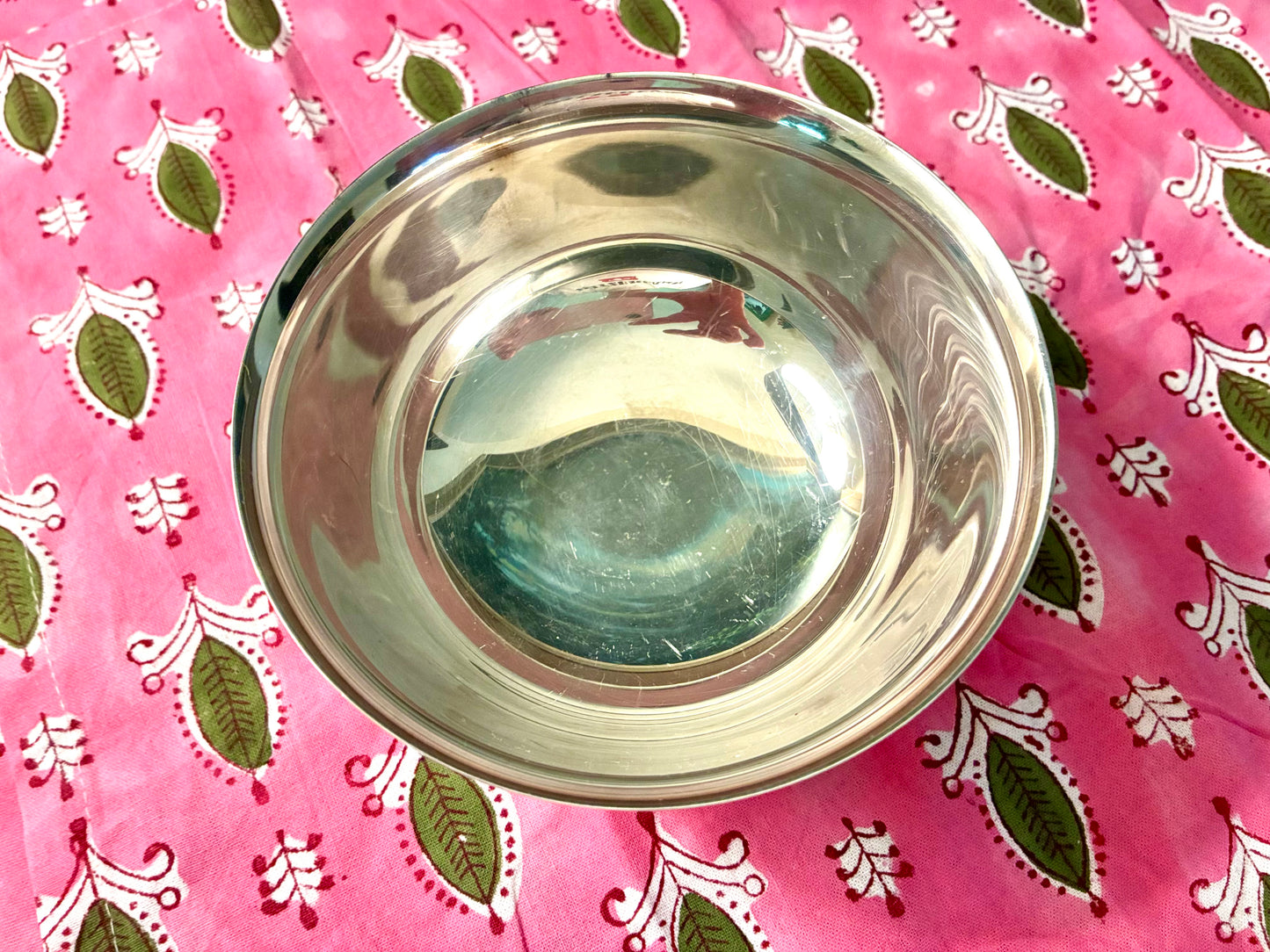 Gorham silverplate footed bowl