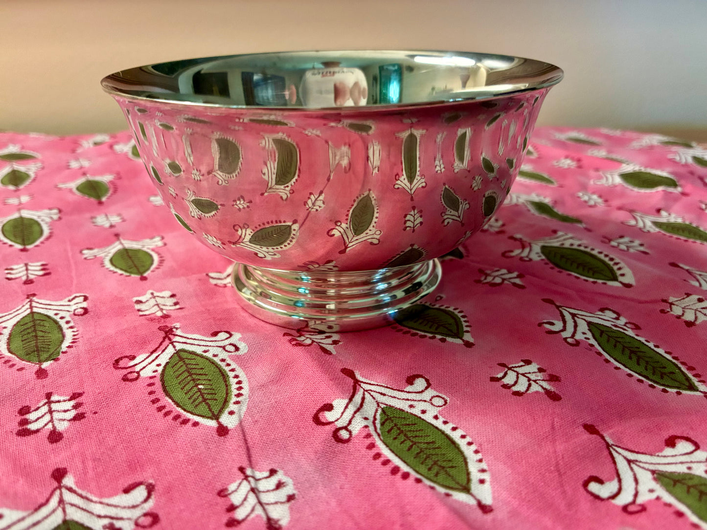 Gorham silverplate footed bowl