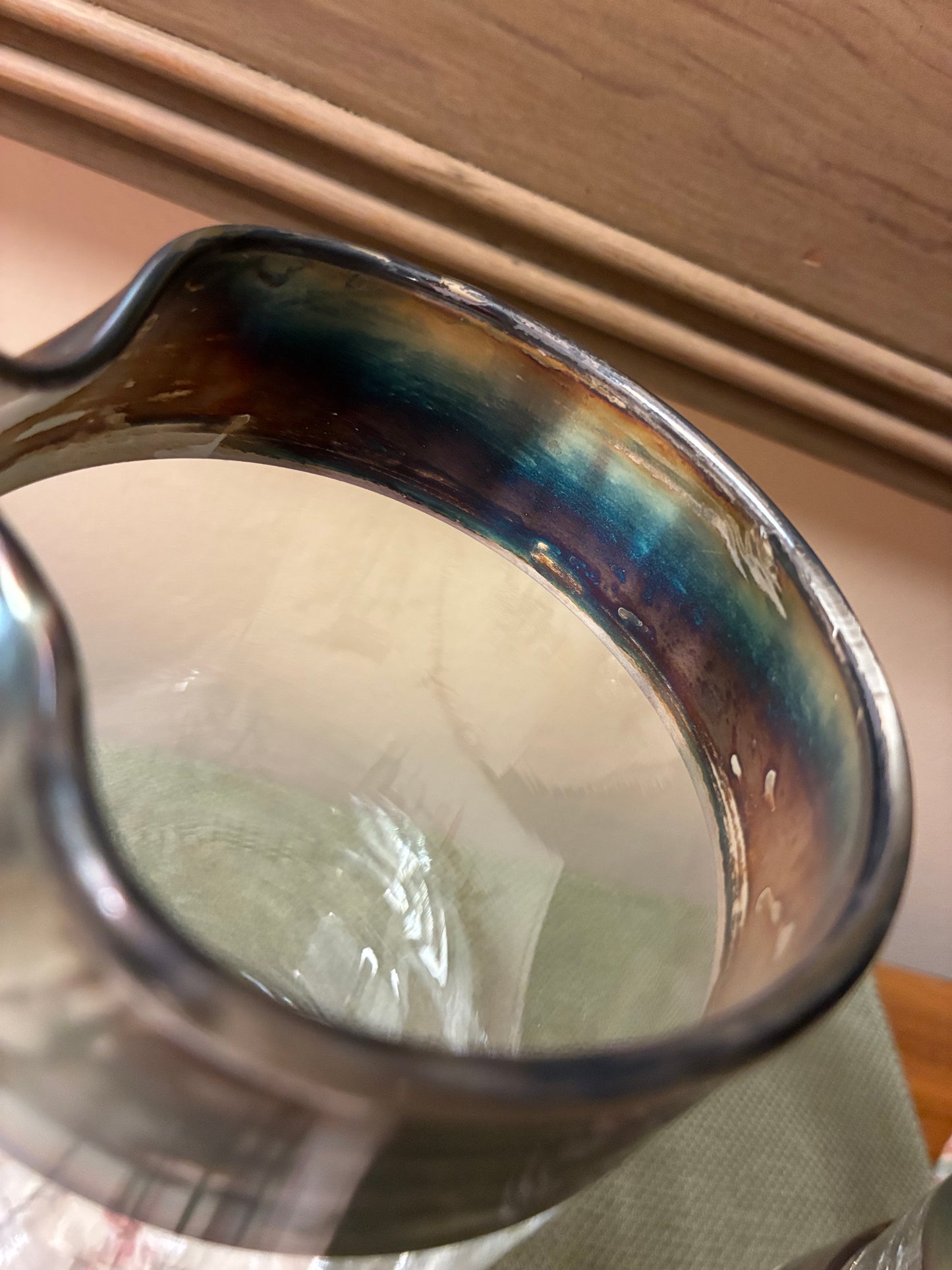 Dorothy Thorpe pitcher and 4 glasses set