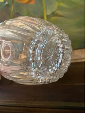 Beautiful Lead crystal cut glass pitchers by Cristal D’Arques/Paris