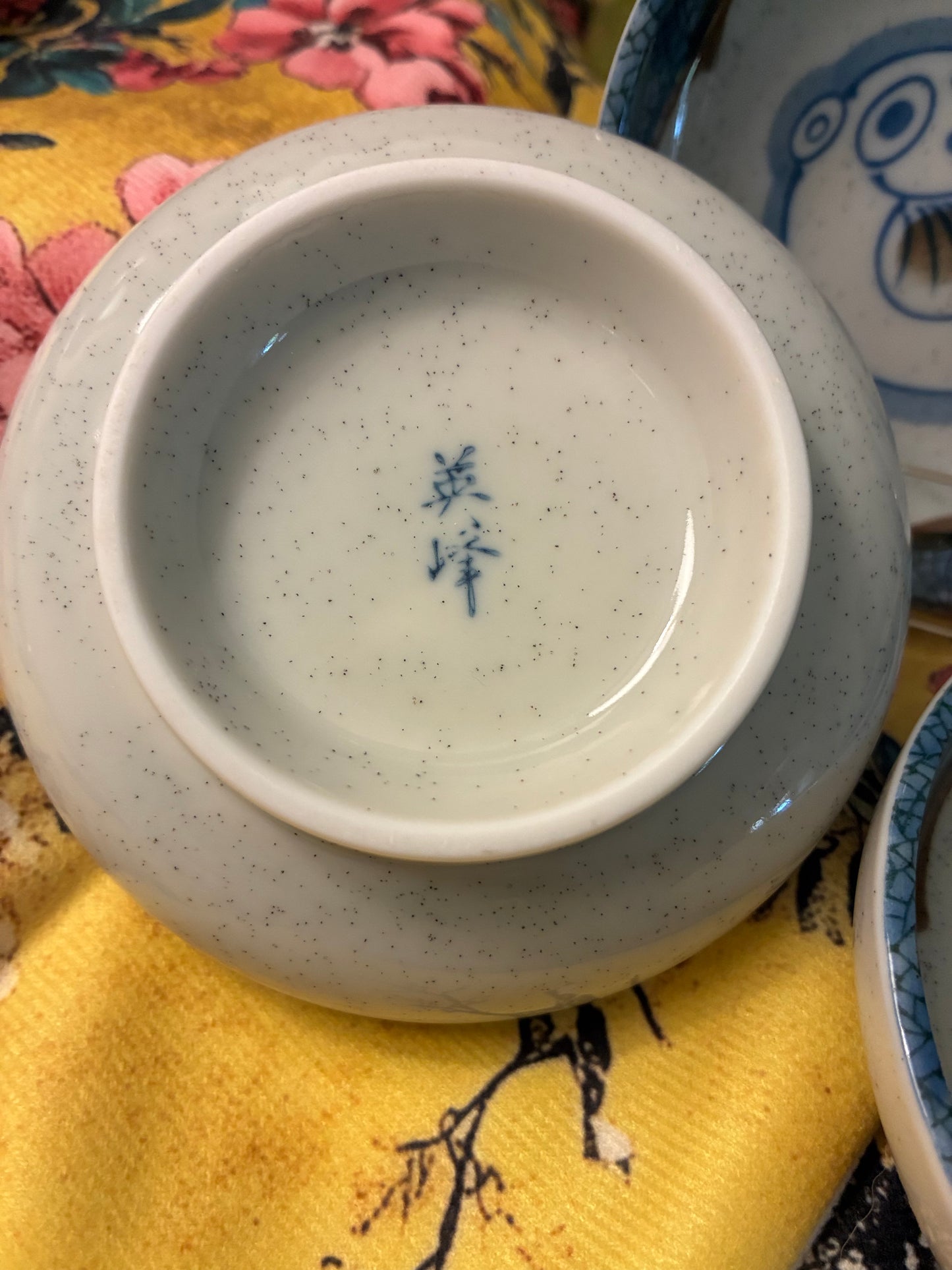 Aritaware Kintsugi Japanese condiment bowl set of 3