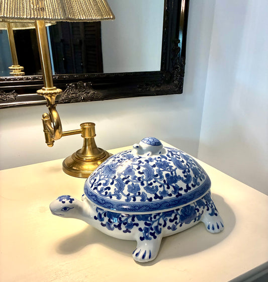 Bombay Company ceramic turtle tureen