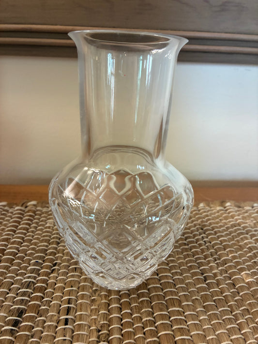 Crystal petite bud vase