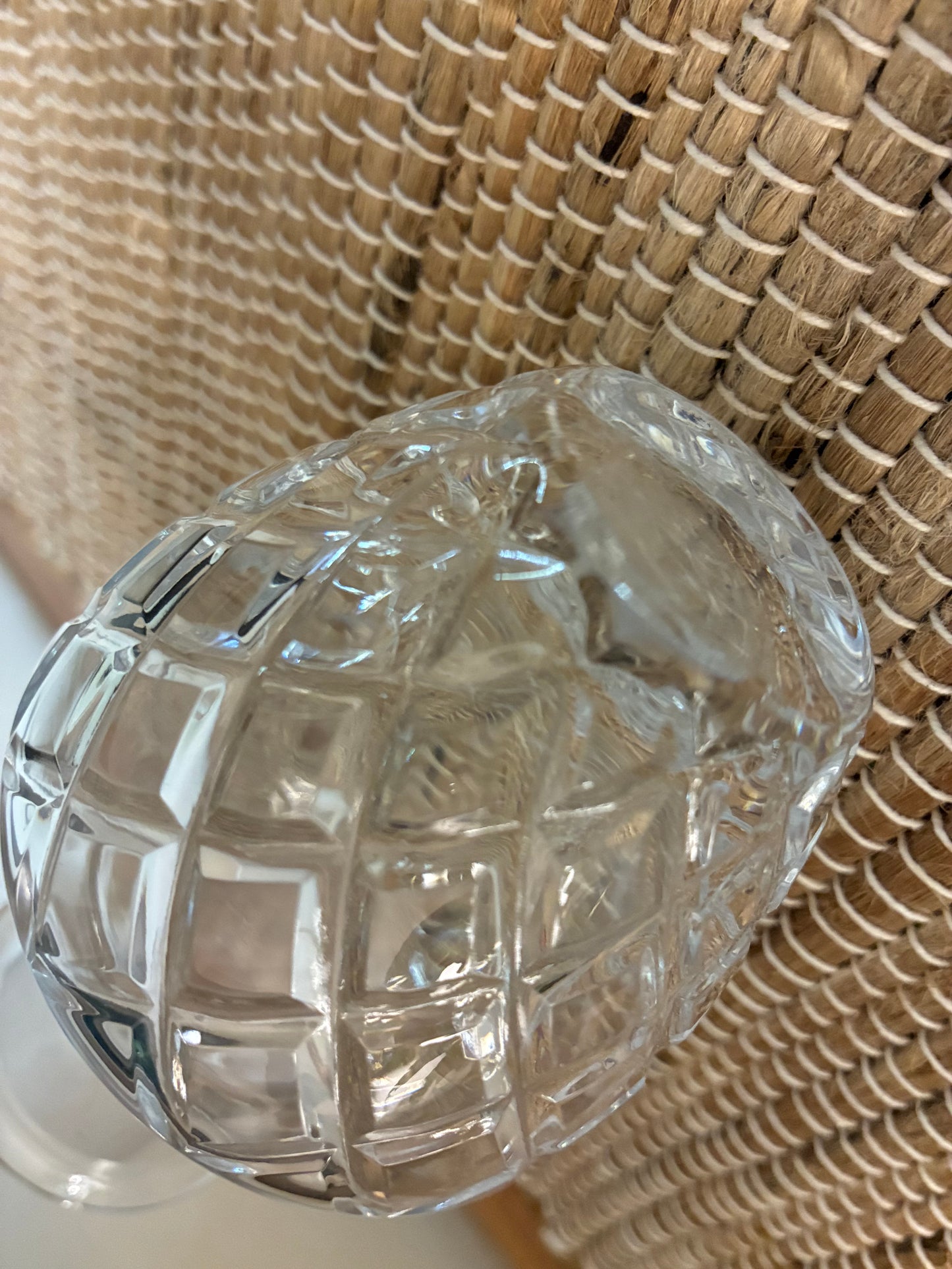 Crystal petite bud vase