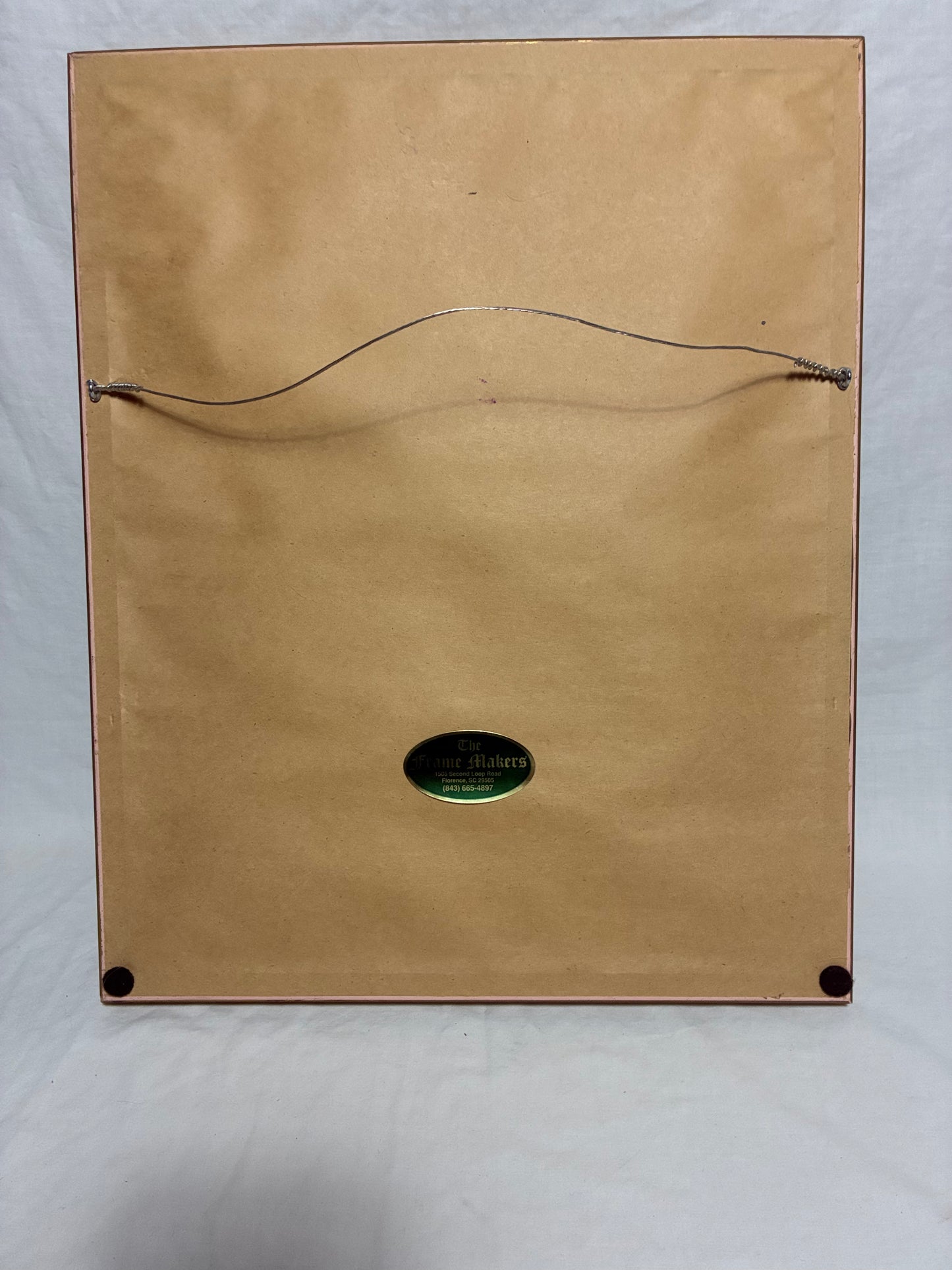 Framed Vintage Winter Cross-Stitch | 13” x 16”