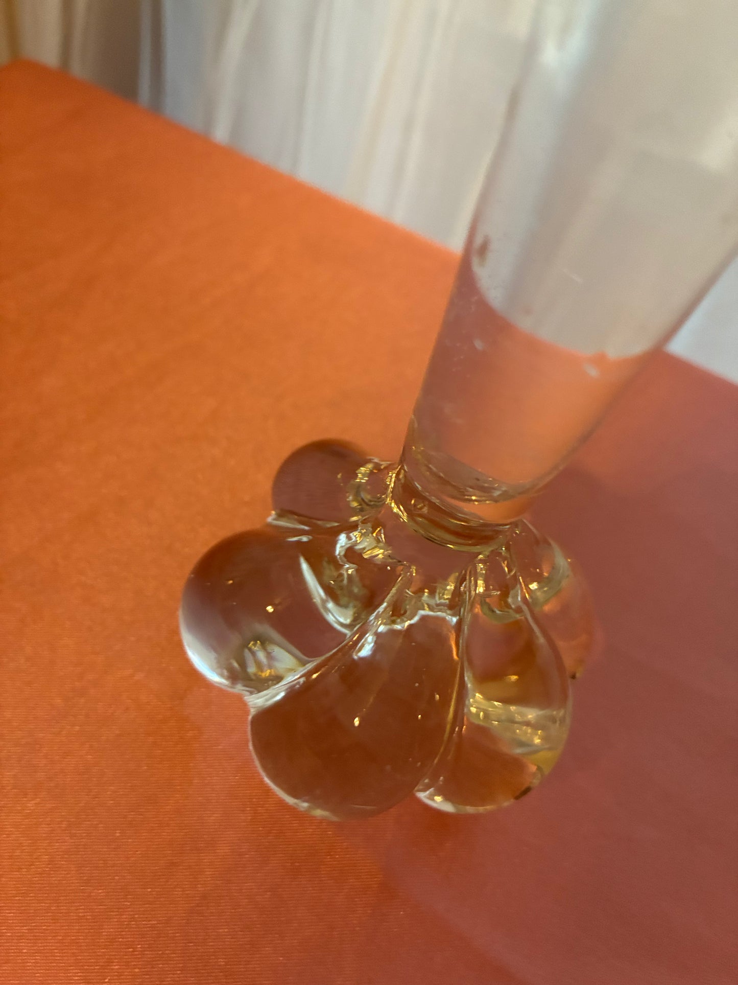 Vintage Seda glass bud vase